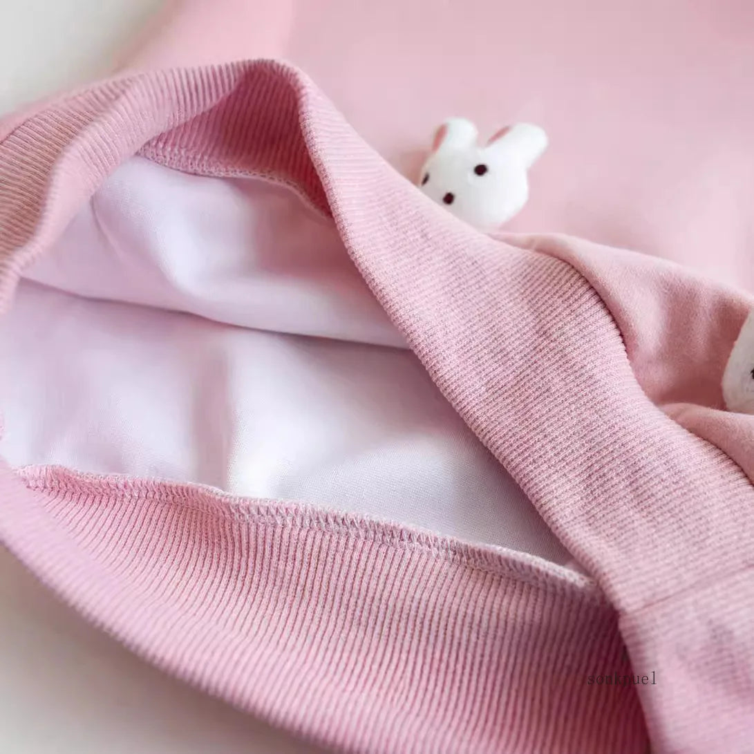 Girls 3D Bunny Sweatshirt