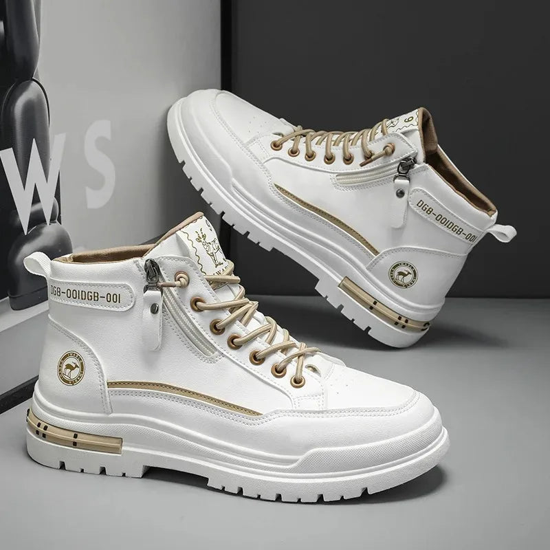 Men's High-Top Platform Boots