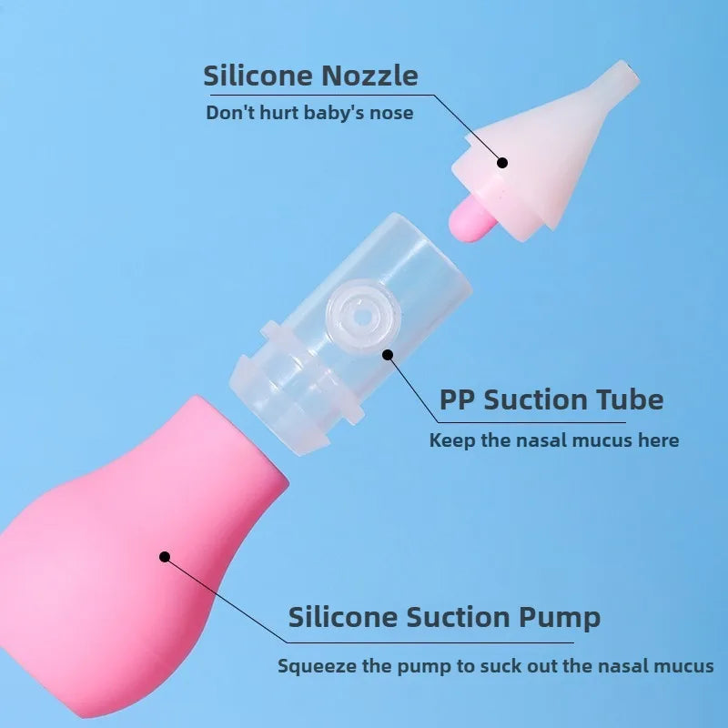 Silicone Baby Nasal Aspirator