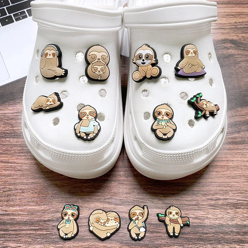 Sloth Shoe Charms