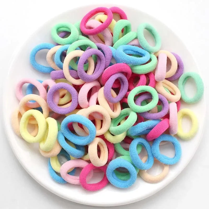 🌈 Colorful Elastic Hair Bands Set