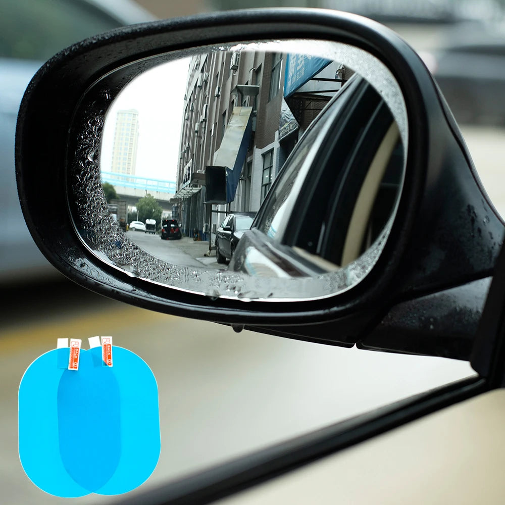 🚗 Anti-Fog Car Mirror Film