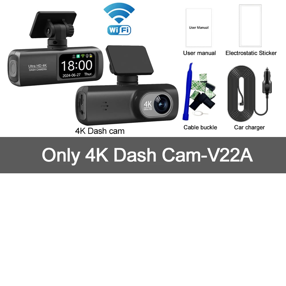 ⭐ Soam 4K Dual Dash Cam