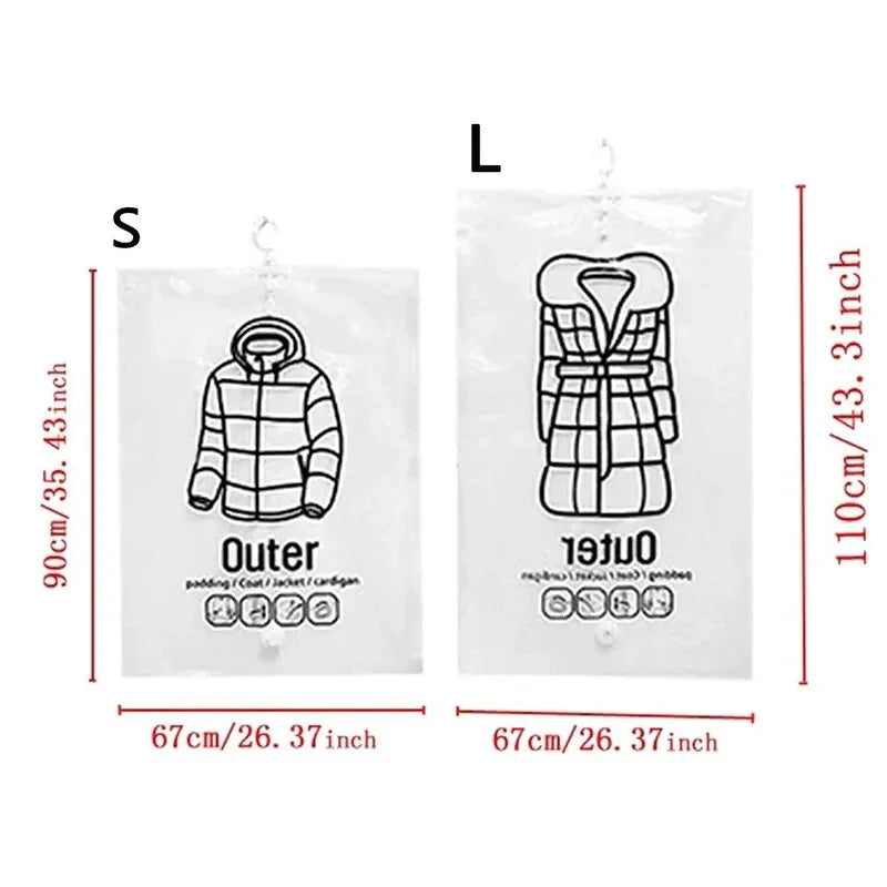Hanging Vacuum Storage Bags