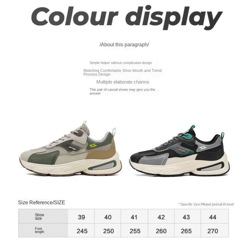 Men's Mesh Dad Sneakers