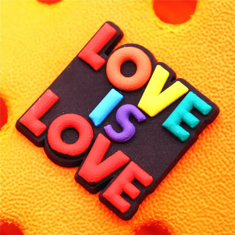 Positive Message Shoe Charms