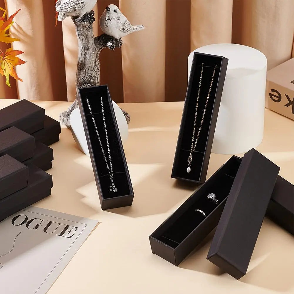 Black Square Jewelry Gift Box