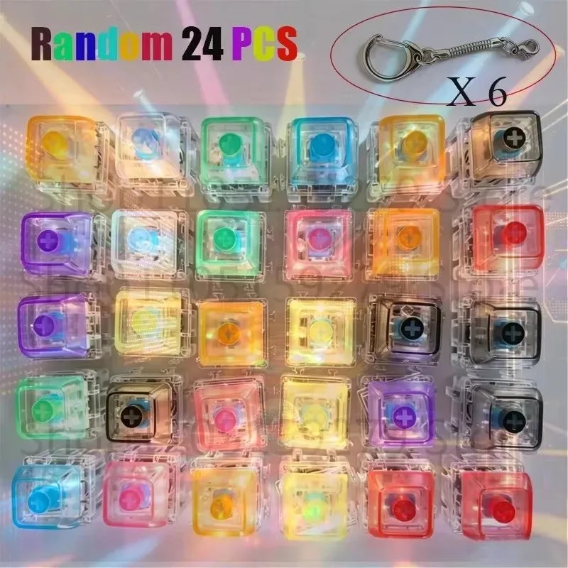 LED Keyboard Clicker Keychain