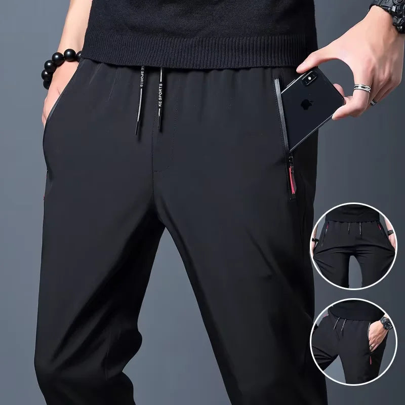 Men's Lightweight Cropped Straight Pants