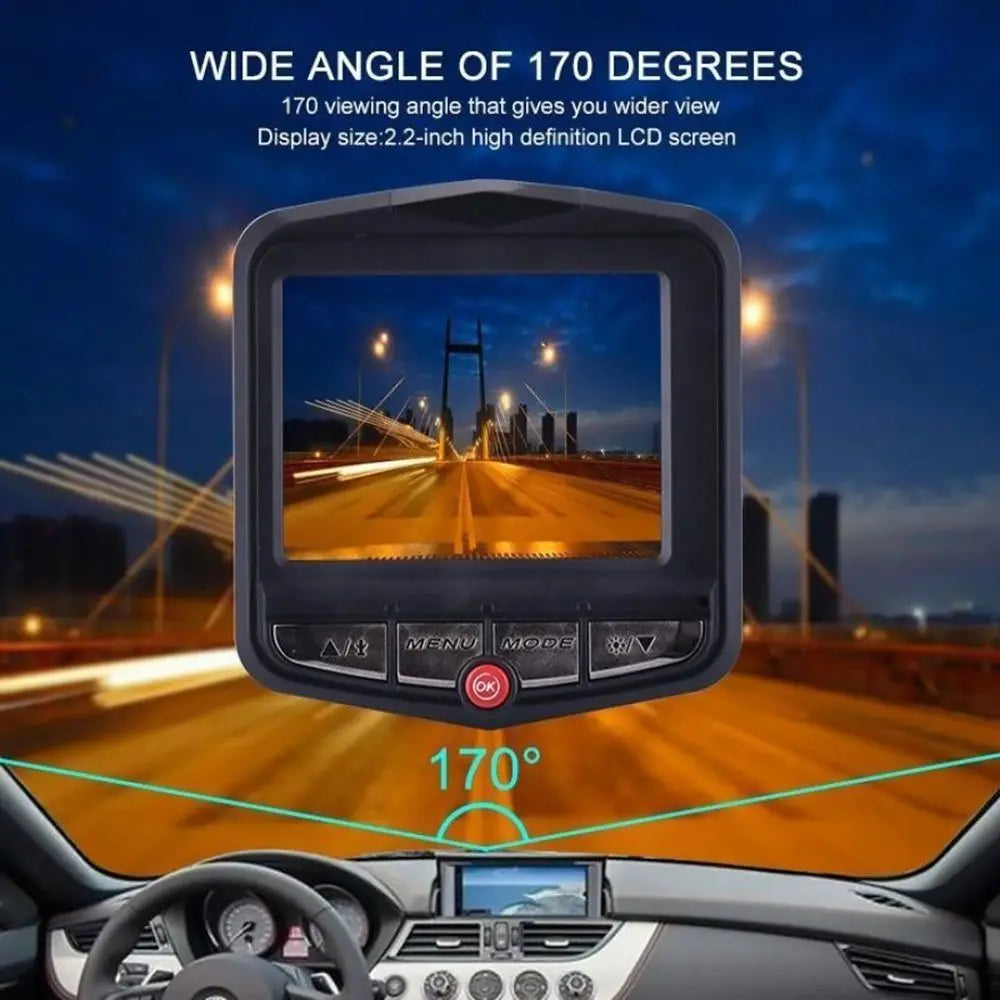 🌙 Full HD Night Vision Dash Cam