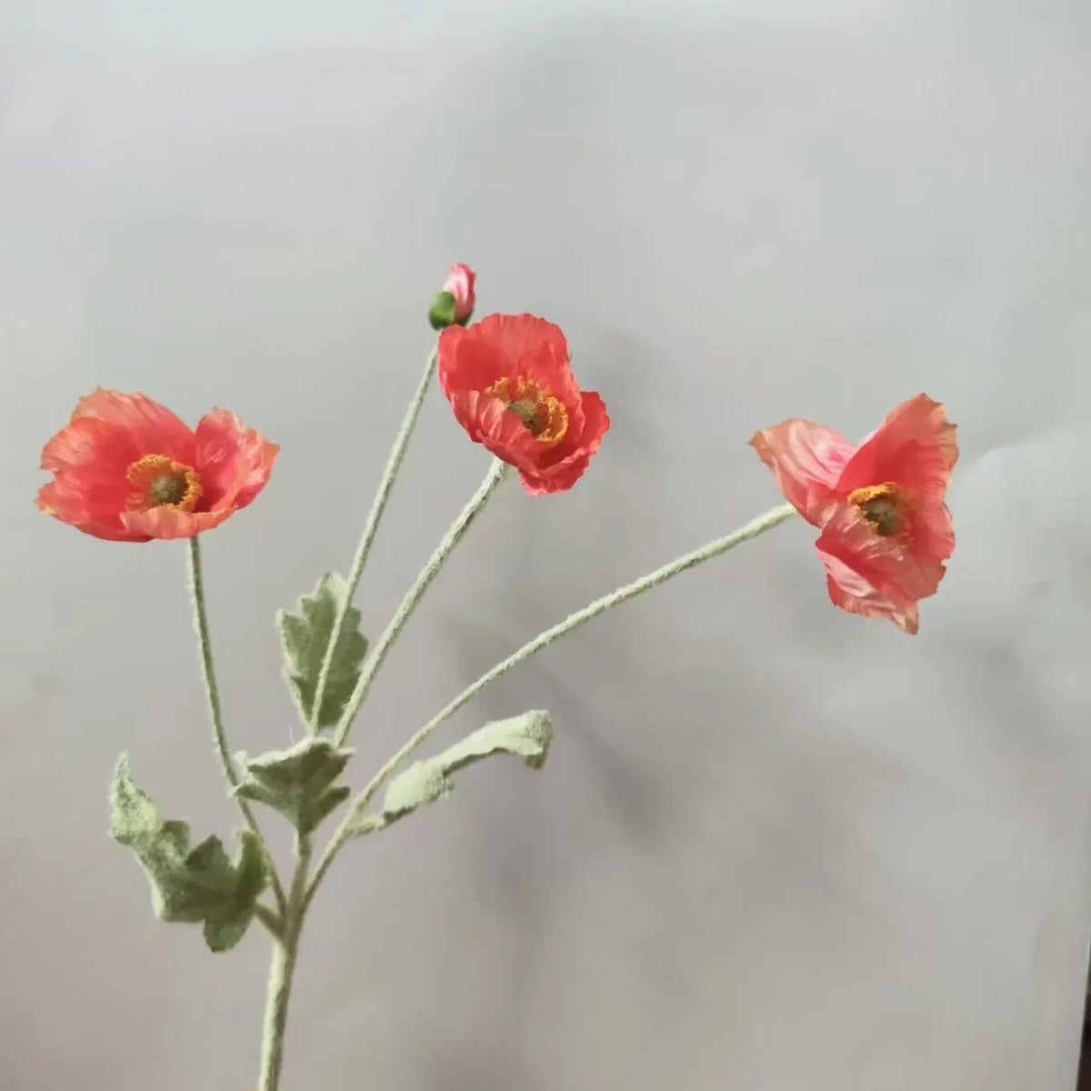 Artificial Poppy Flowers
