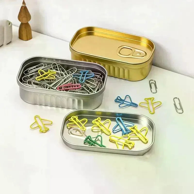 علبة تخزين على شكل علبة سردين