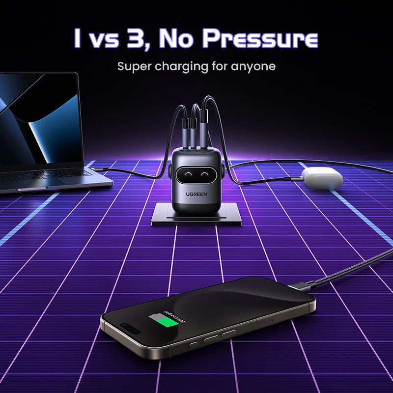 🤖 UGREEN 65W GaN Robot Charger