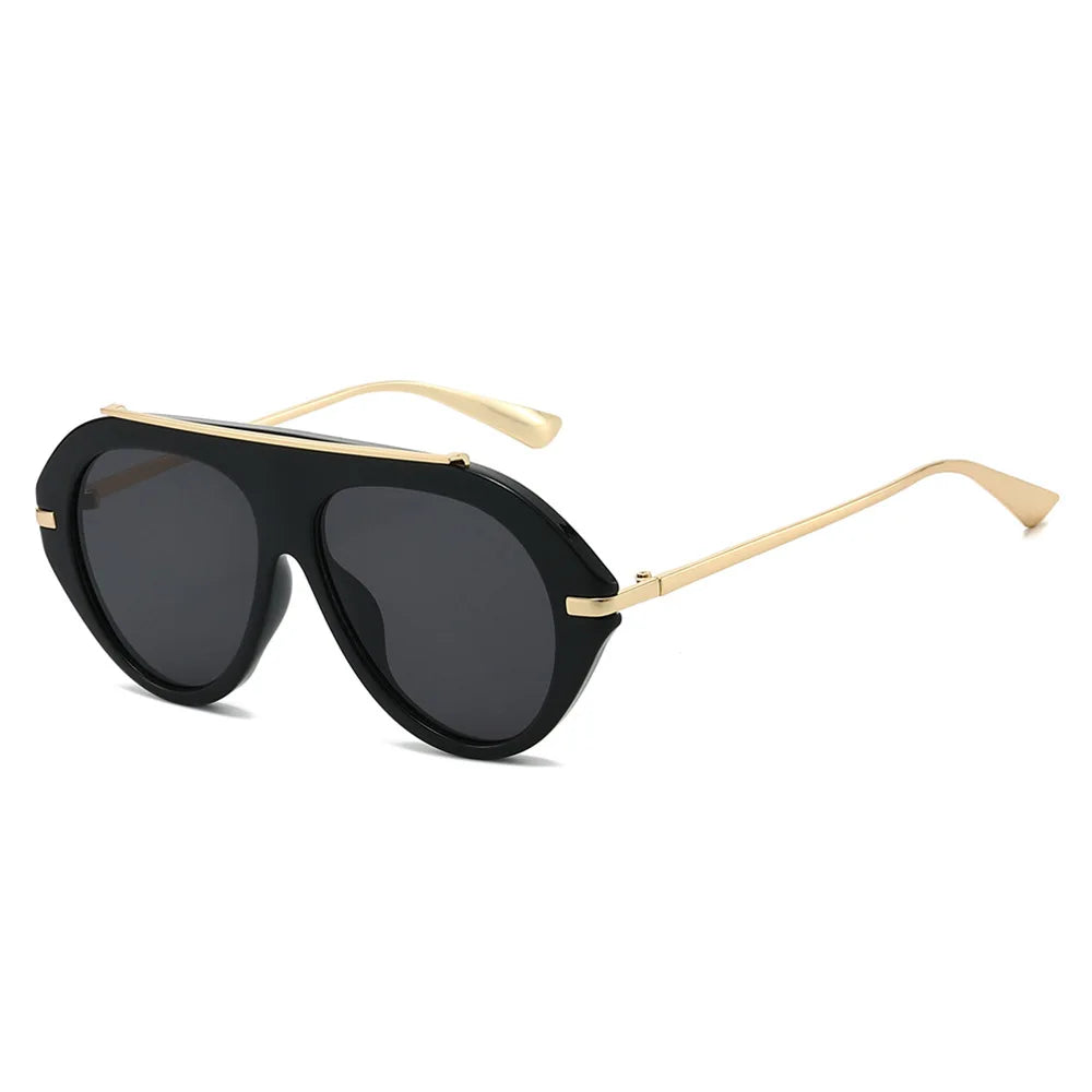 Women's Oversized Oval Gradient Sunglasses