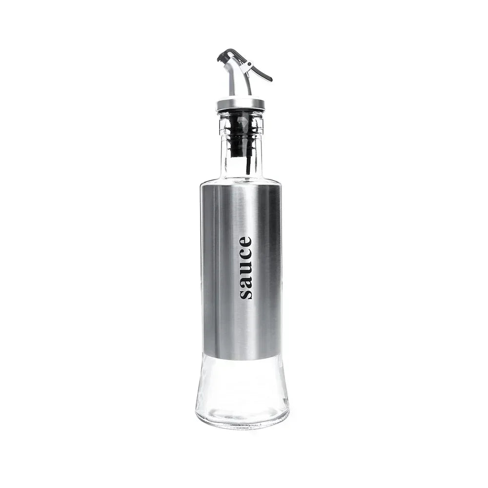 No-Drip Stainless Steel Oil Bottle