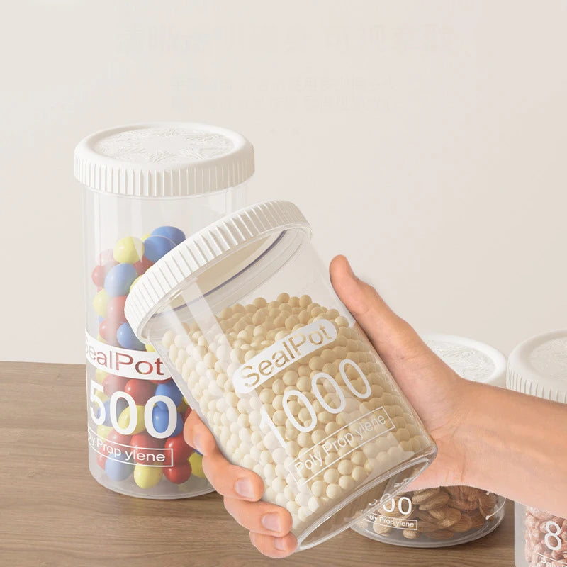 Airtight Swivel-Cap Grain Jar