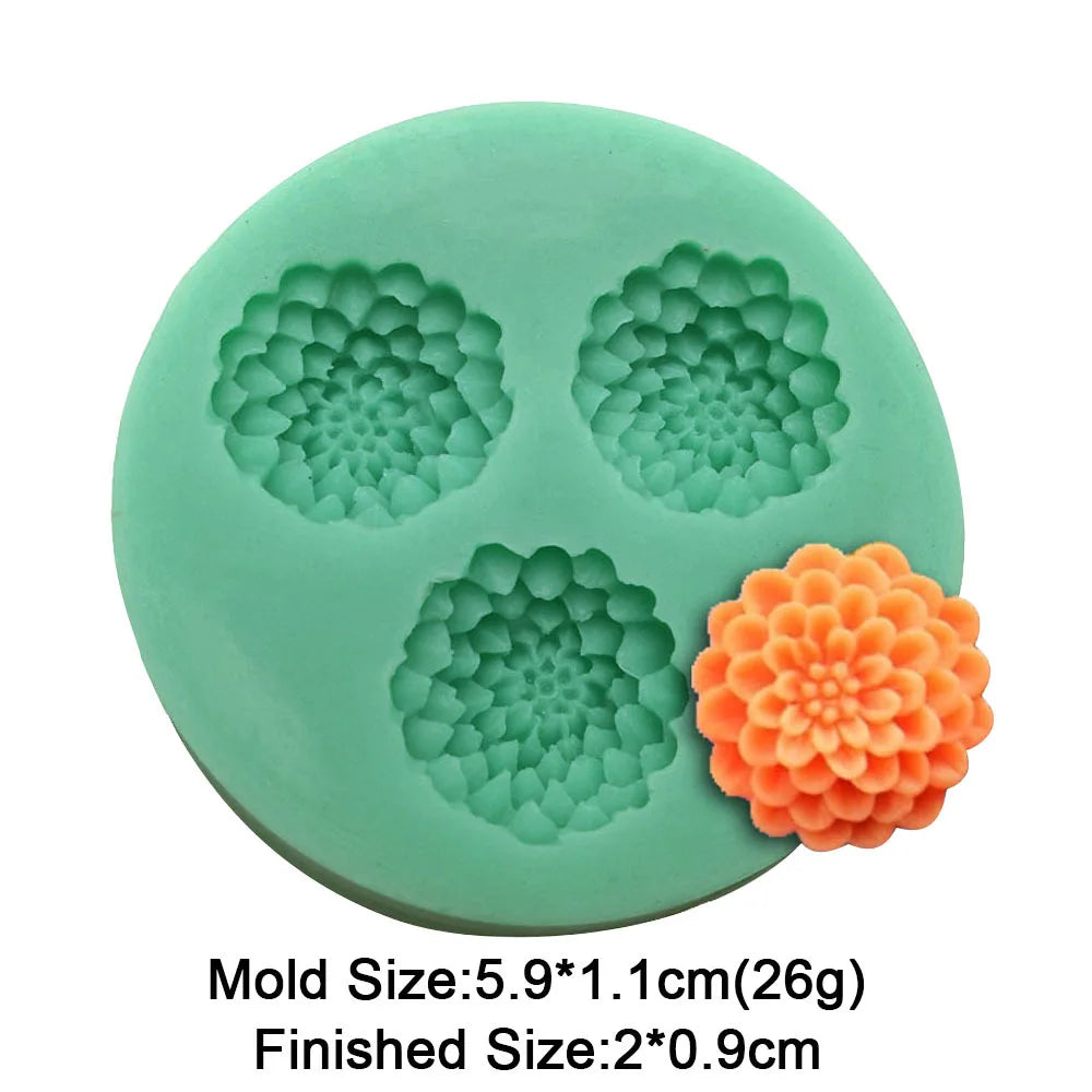 Flower Silicone Fondant Mold