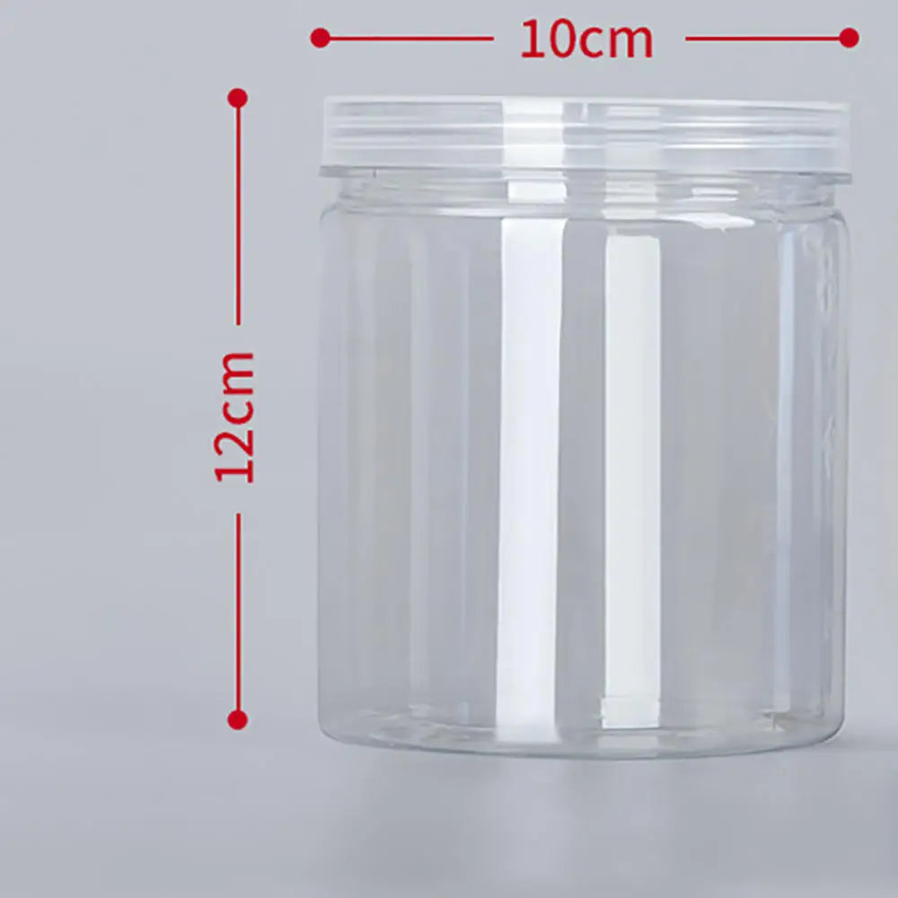 Clear Sealed Storage Jar