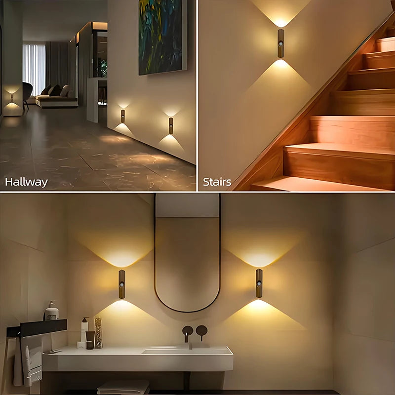 Magnetic Motion Sensor Wall Light