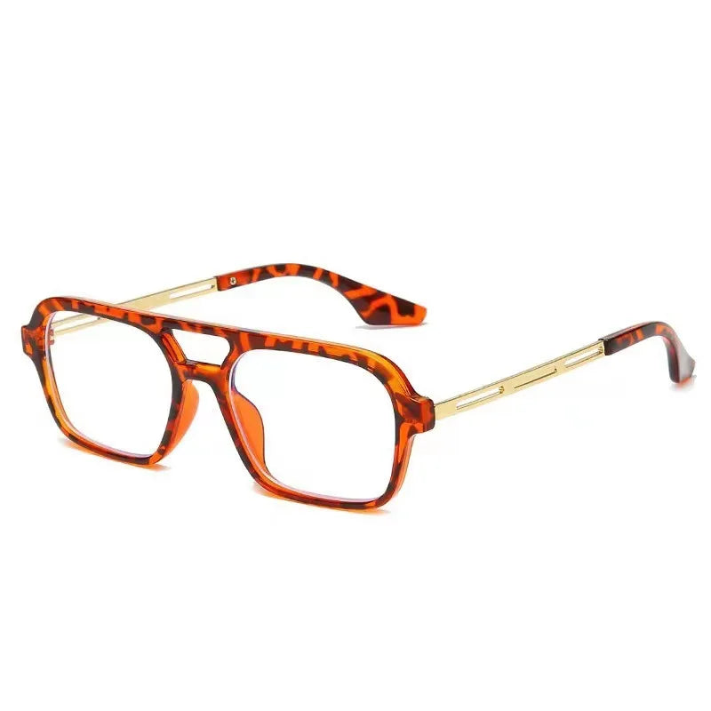 Retro Double Bridge Gradient Sunglasses