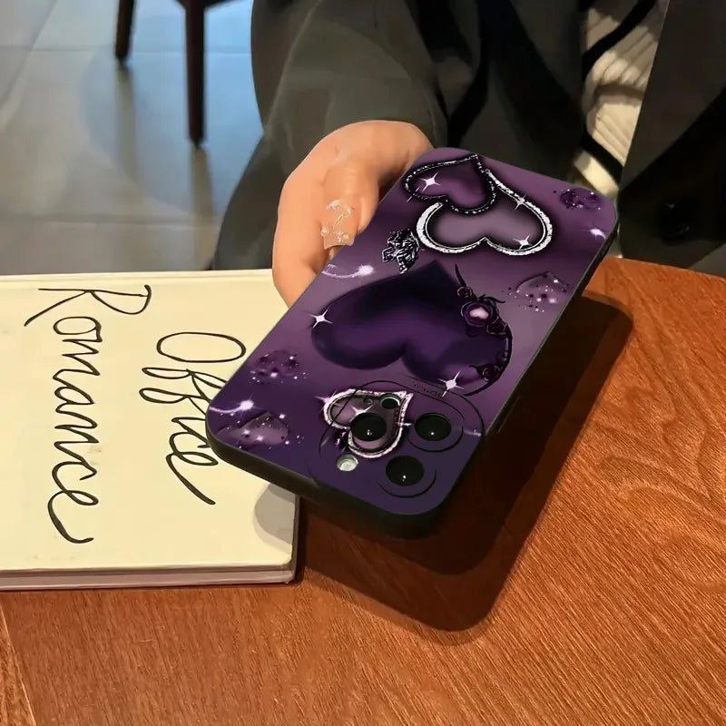 Purple Heart iPhone Case