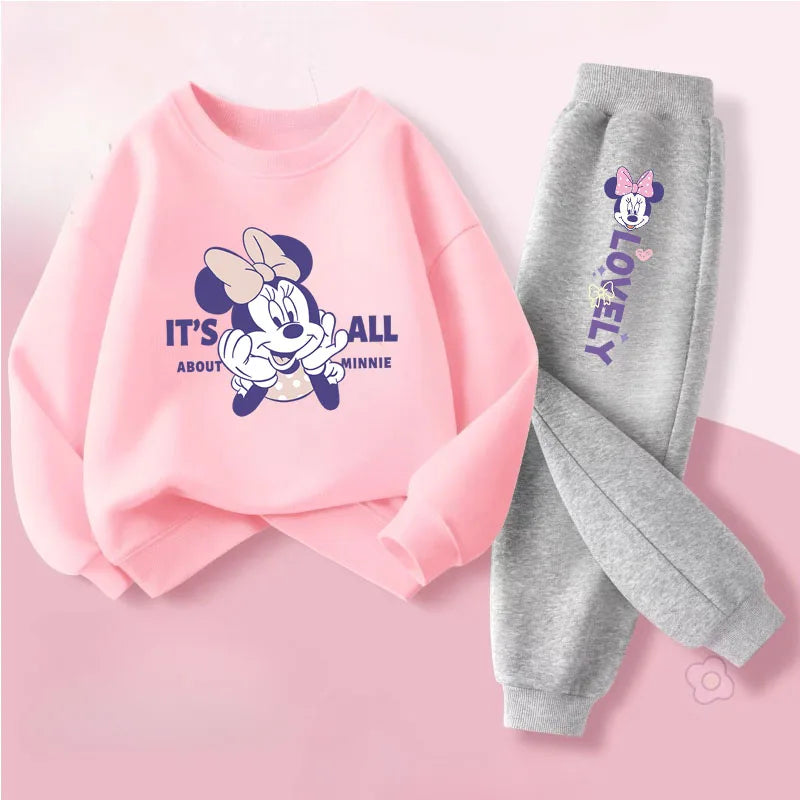 Girls Sweatshirt & Pants Set