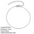 ✨ Stainless Steel Beach Anklet Jewelry