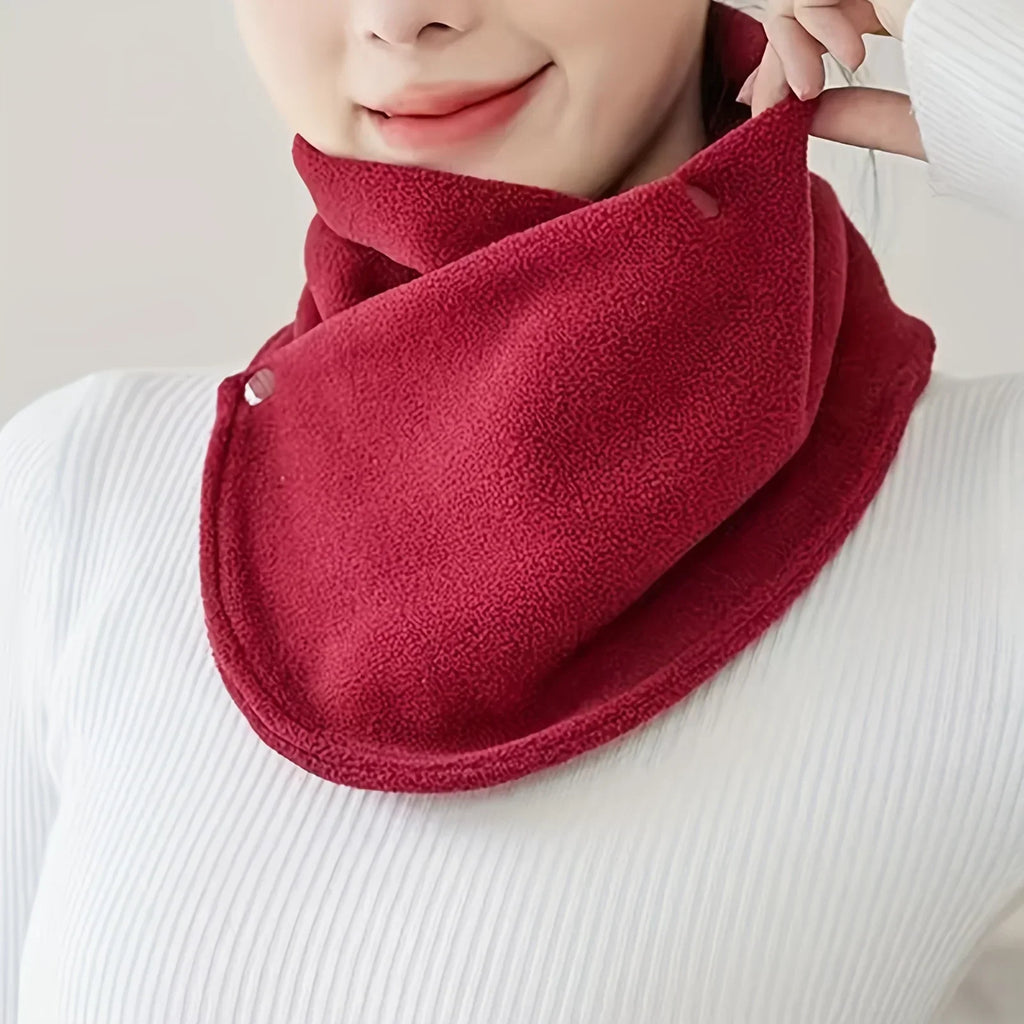 Women's Fluffy Neck Warmer Scarf