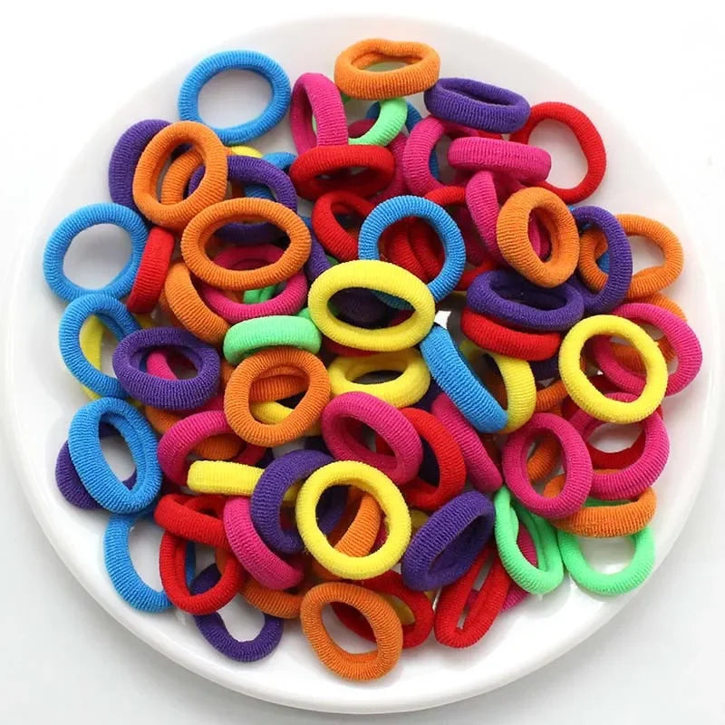 🌈 Colorful Elastic Hair Bands Set
