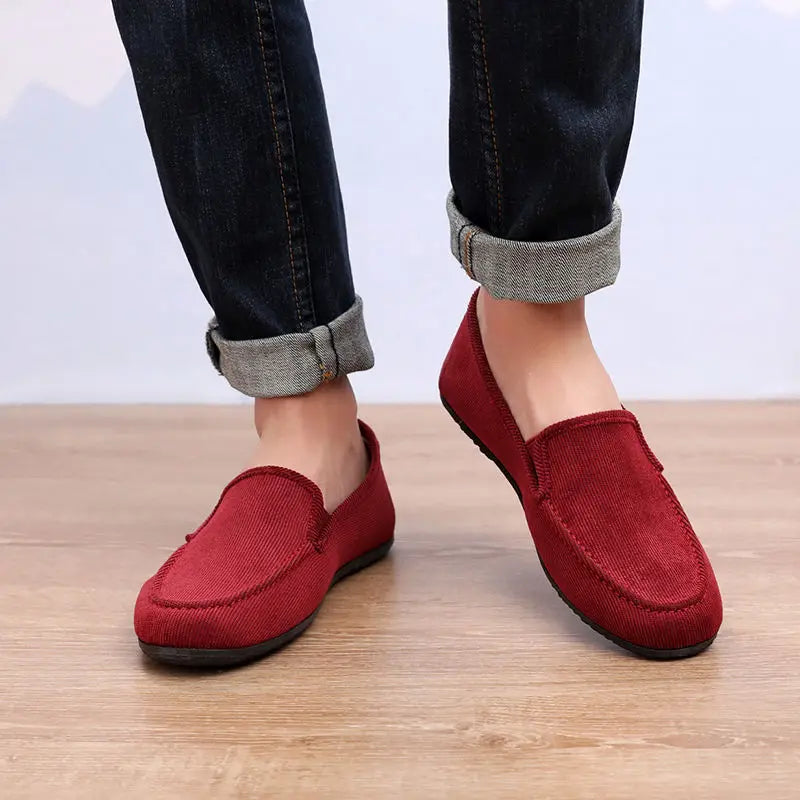 Men's Canvas Slip-On Loafers