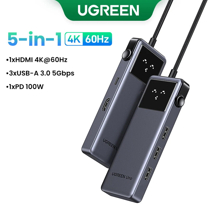 🔌 UGREEN 6-in-1 USB-C Hub