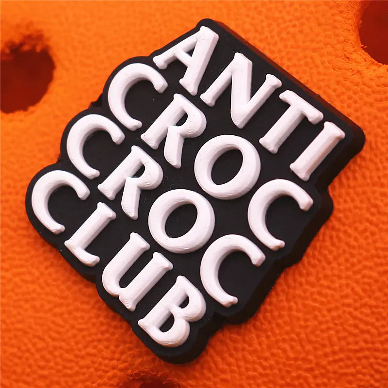Positive Message Shoe Charms