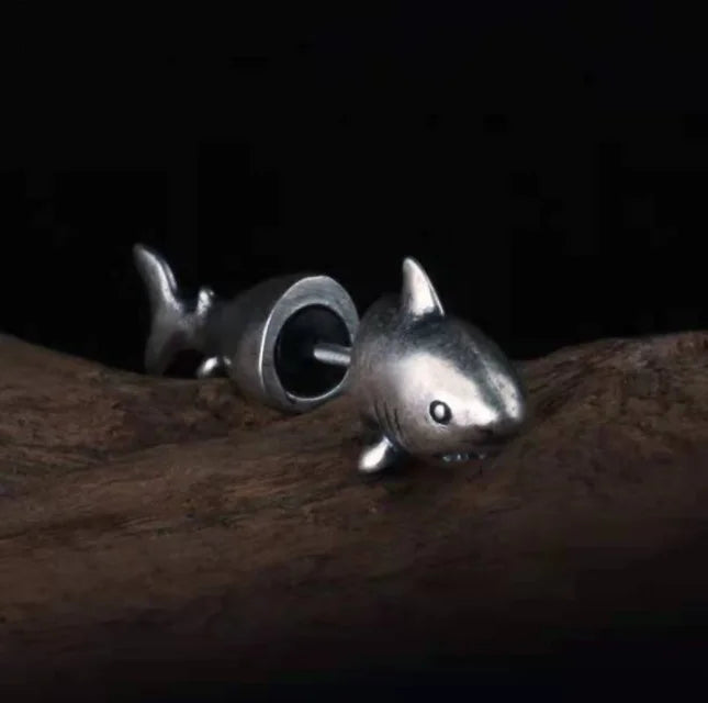 Cute Shark Stud Earrings