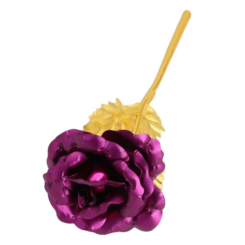 24K Gold Foil Eternal Rose