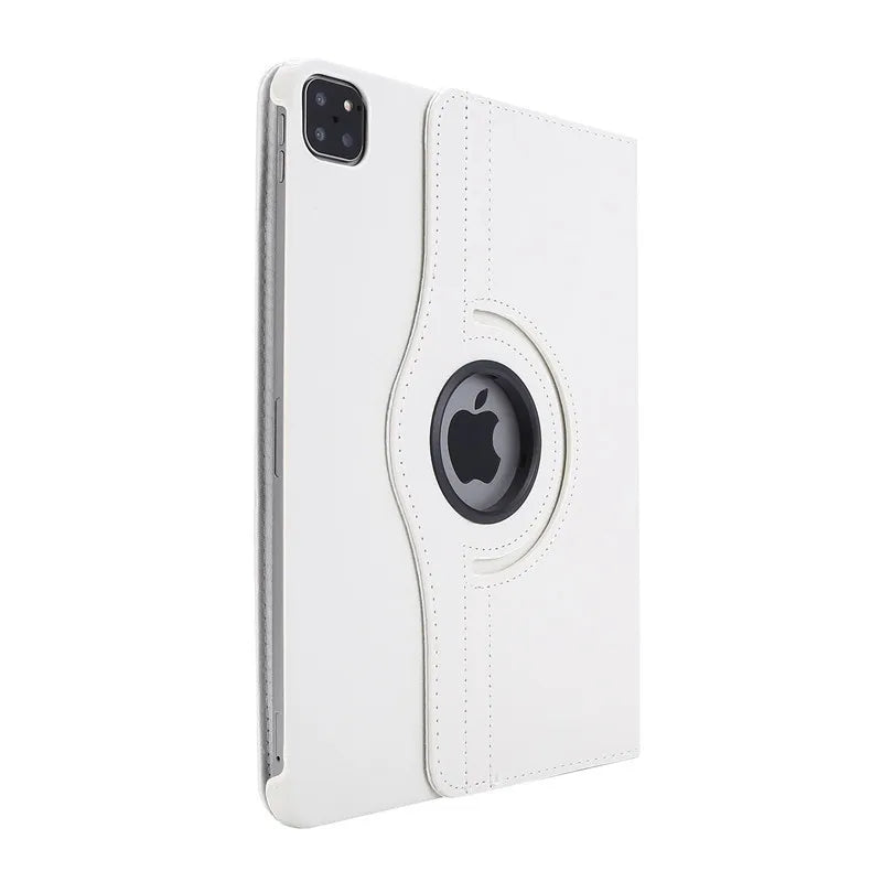 🔄 360° Leather Stand Case