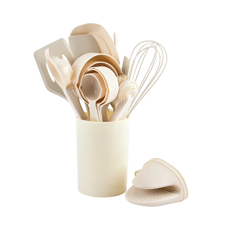 21-Piece Silicone Kitchen Utensil Set