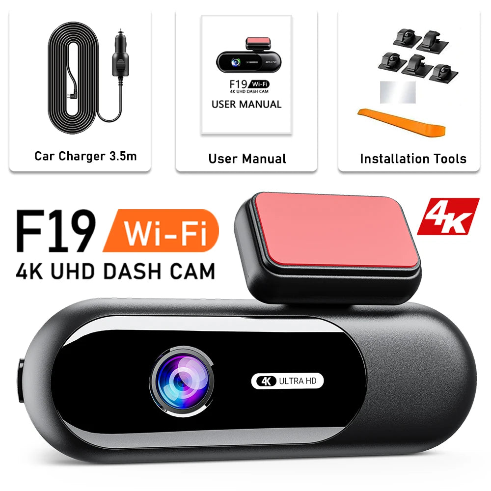 📹 4K Dual Dash Cam