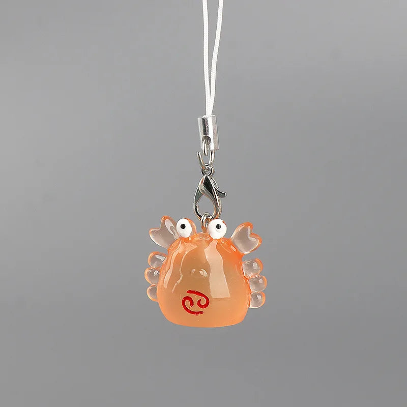 Glow-in-the-Dark Zodiac Keychain