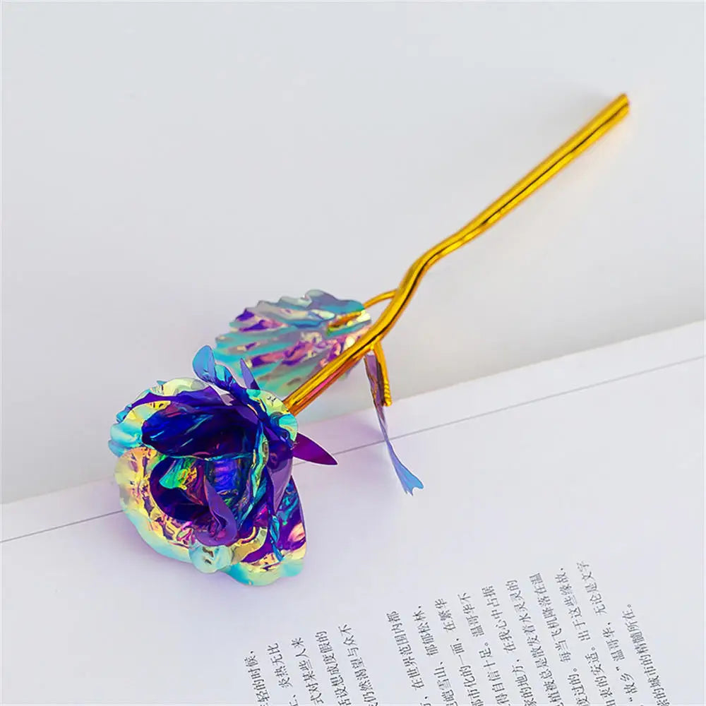 24K Gold Foil Rose Gift