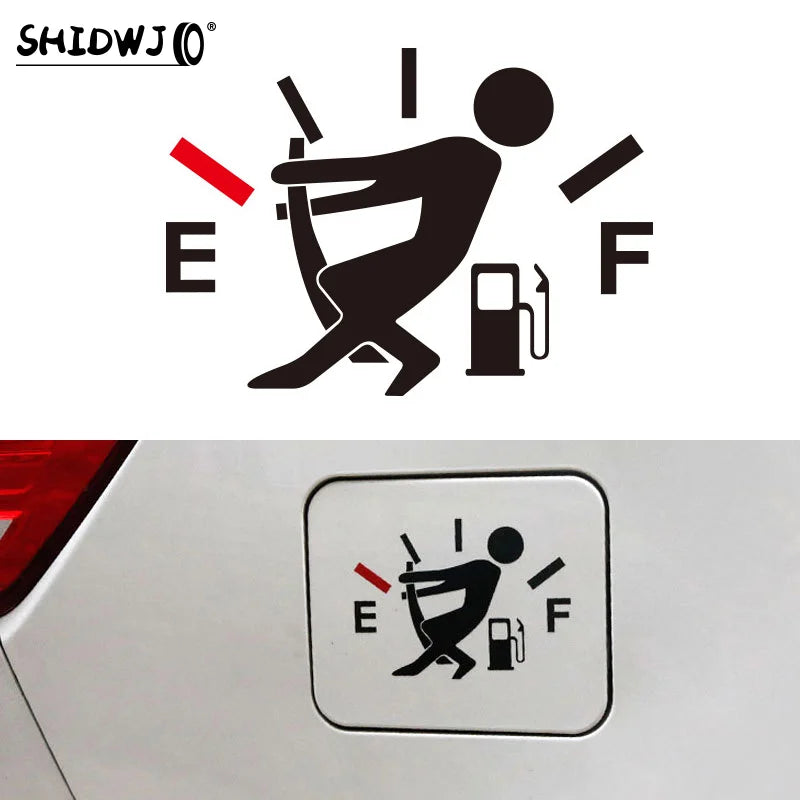 ⛽ Funny High Gas Consumption Sticker
