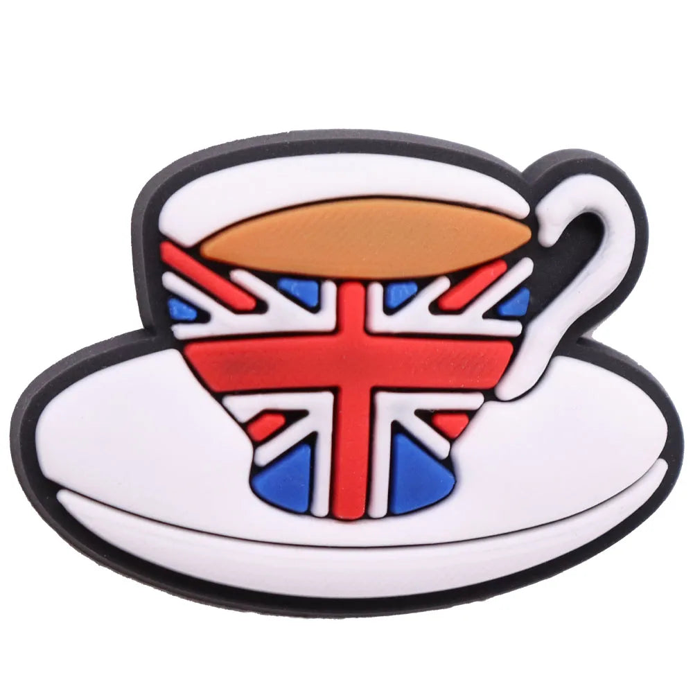 Coffee & Drink Shoe Charms