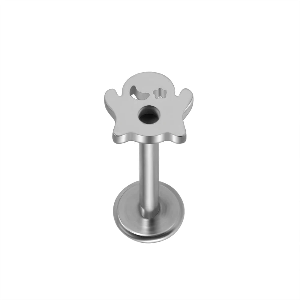 Skeleton Hand Cartilage Stud (16G)