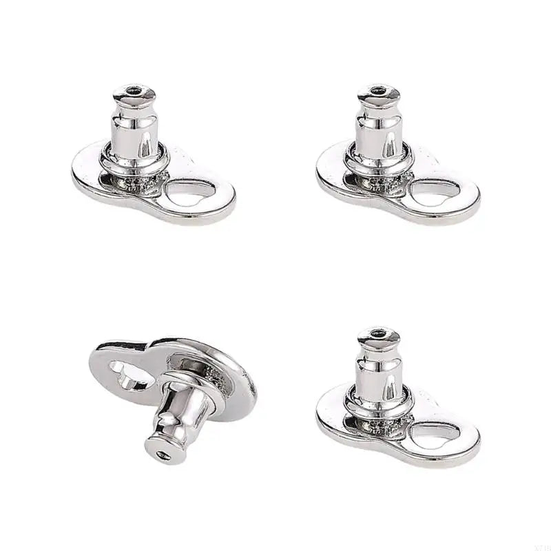 Heart Earring Lifters for Heavy Earrings – 4 Pcs