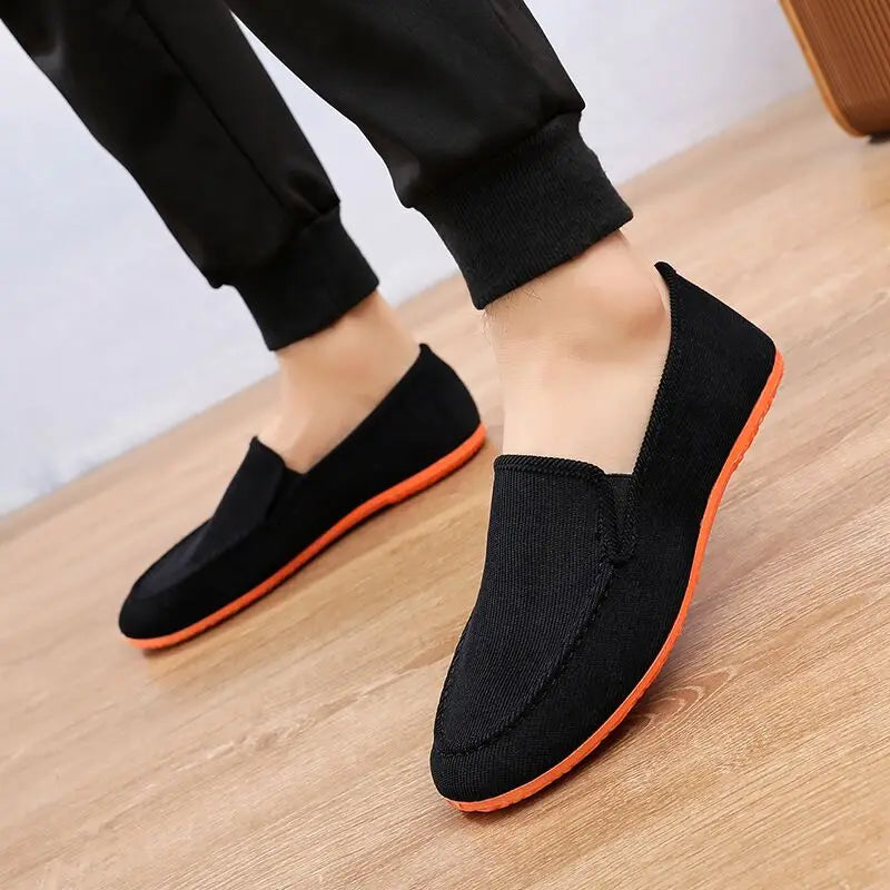 Men's Canvas Slip-On Loafers