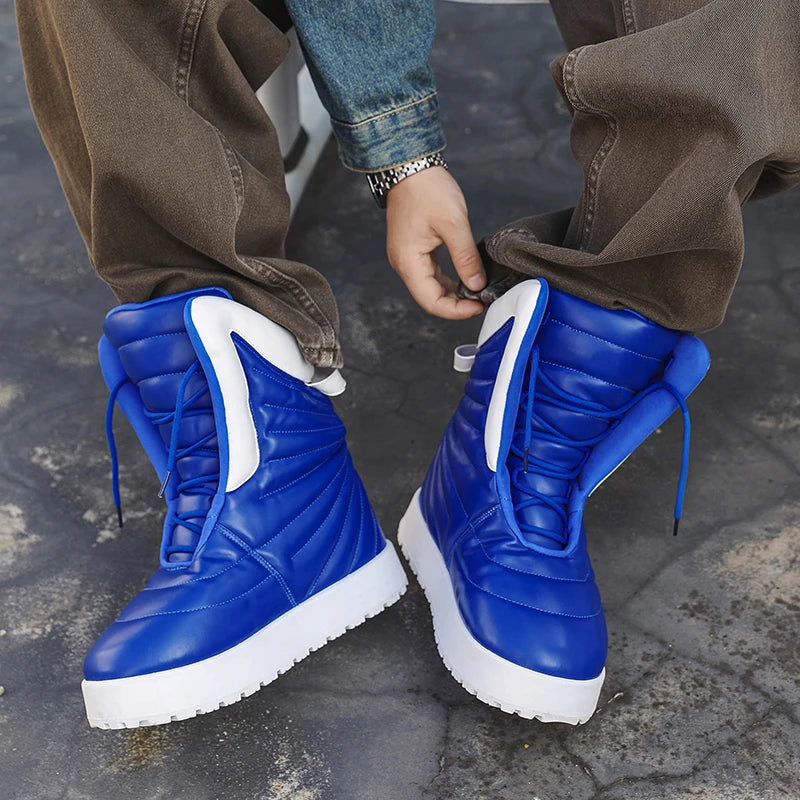 Men's Plush Winter Sneakers
