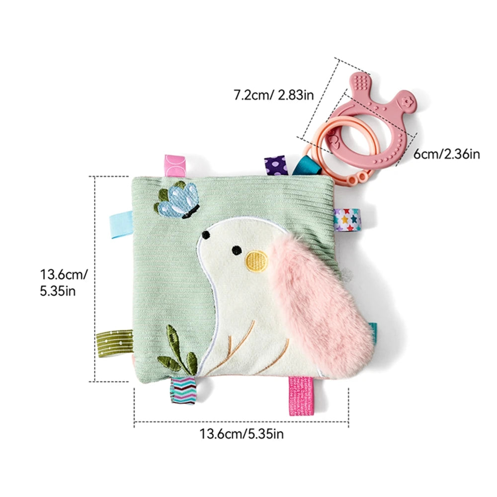 BPA-Free Silicone Teether Rattle