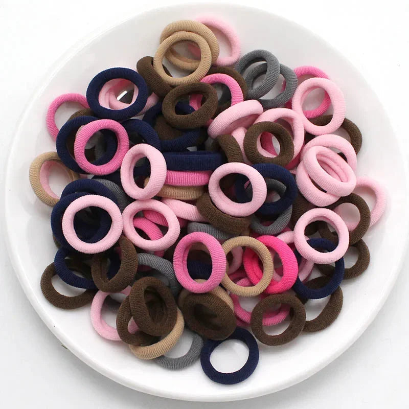 🌈 Colorful Elastic Hair Bands Set