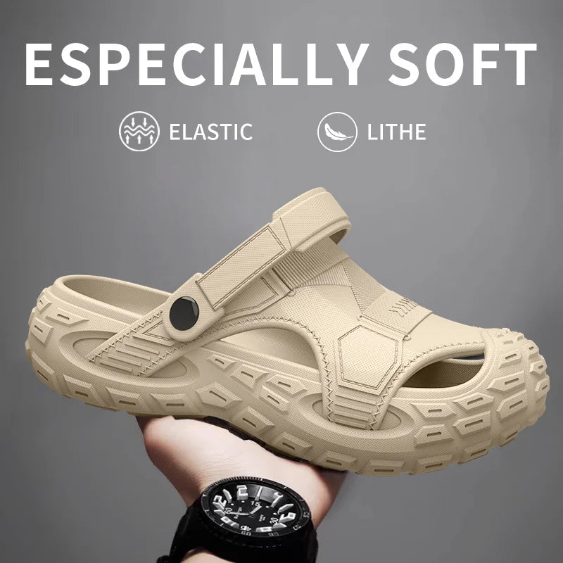 Men's Breathable Outdoor Clogs