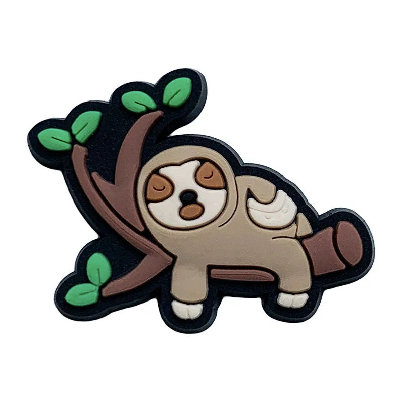 Sloth Shoe Charms