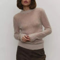Loose Sheer Knit Sweater
